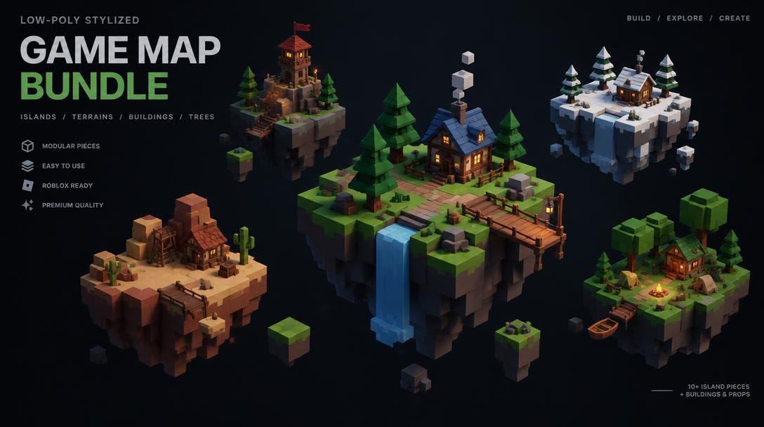 Floating Islands Map Bundle